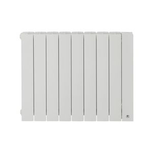 Radiateur à chaleur douce 1500W blanc Thermor Baleares - vue de face