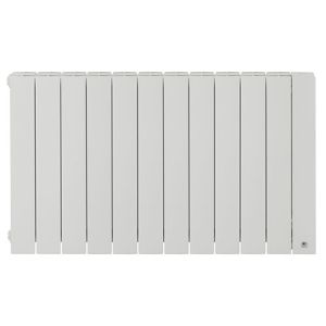 Radiateur chaleur douce 2000W blanc Thermor Baleares - vue de face