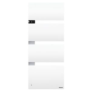 THERMOR Symphonik Sèche-serviettes électrique connecté blanc granit/alu