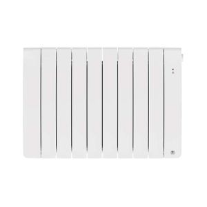 Radiateur connecté chaleur douce 1500W Thermor Bilbao 4 - vue de face