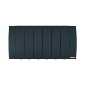 Radiateur connecté à inertie fluide bas ardoise 700W THERMOR Bilbao 3 - 495204