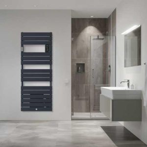 Sèche-serviettes THERMOR Riviera 2 avec soufflerie 1500W gris ardoise - photo intérieur
