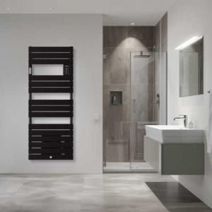 Sèche-serviettes THERMOR Riviera 2 avec soufflerie 1500W noir carbone - photo intérieur