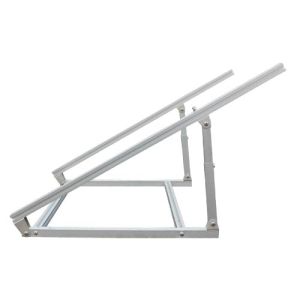 Support de fixation universel pour installation station solaire plug&play - vue de côté