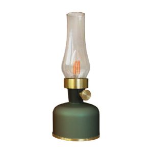 Lanterne LED métal Watt & Home Mistral coloris vert