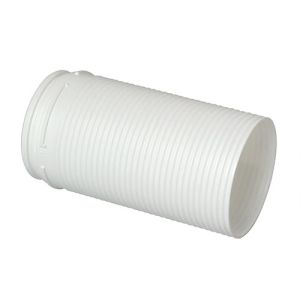 Rallonge circulaire PVC blanc D80mm L150mm Aldes minigaine