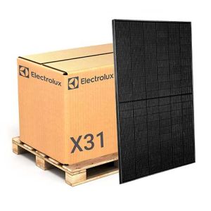 Palette de 31 panneaux solaires monocristallins ELECTROLUX 375Wc noir