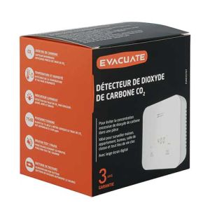 Détecteur de CO2 Evacuate - photo packaging