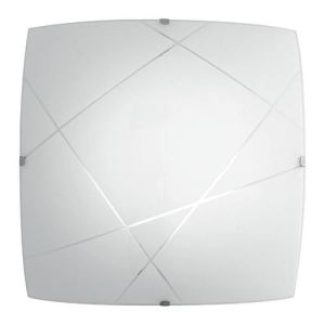 Plafonnier LED LUCE DESIGN 24W Blanc Chrome ALEXIA - I-ALEXIA/PL40