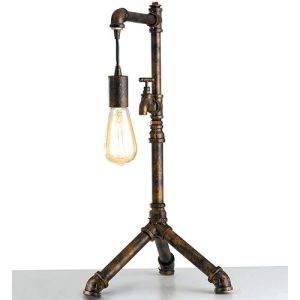 Lampe de table E27 LUCE DESIGN Rouiller AMARCORD - I-AMARCORD-L1