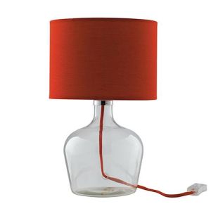 Lampe de table E27 LUCE DESIGN Rouge HENDRIX - I-HENDRIX-L ROS