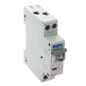 Stroomonderbreker 10 A Ph N curve C 4,5 kA 230 V Stroomonderbreker 10 A Ph N curve C 4,5 kA 230 V
