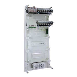 IKEPE Coffret de communication Grade 3TV Fullbox Home connect - 16RJ45 - intérieur du coffret