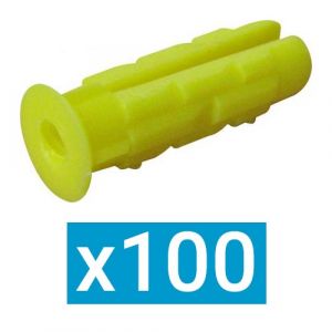 ING FIXATIONS Cheville tampon pour tous matériaux D8 - Boite de 100 - A170360
