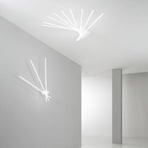 Plafonnier LED LUCE DESIGN 66W Blanc SHANGHAI - LED-SHANGHAI-PL9C BCO