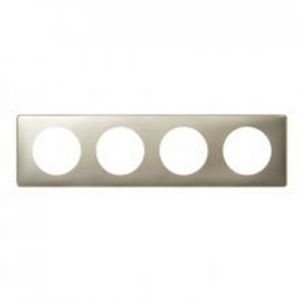 Plaque Céliane - Verre piano - Quadruple horizontale / verticale 71mm
