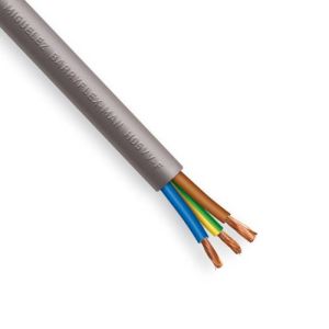 Câble électrique souple gris 3G1.5mm² Miguelez