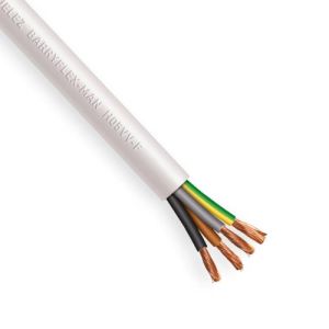 Câble électrique souple H05VVF 4G1.5mm² blanc MIGUELEZ