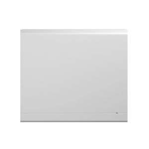 Caldera NOIROT Chauffage pierre de lave horizontal blanc 1500W - vue de face