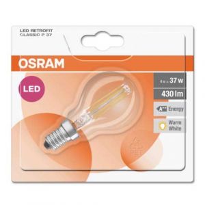 OSRAM Ampoule LED filament sphérique E14 230V 4W 470lm