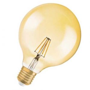 OSRAM Ampoule LED filament E27 230V édition 1906 4W 380lm globe or