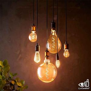 Ampoule LED filament dimmable PHILIPS Vintage E27 4W(=25W) 250lm LEDbulb Edison or - 315532
