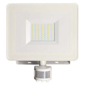 Projecteur LED extérieur extra plat à détection 50W 4000lm blanc