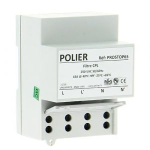 POLIER Filtre CPL pour compteur électrique Linky - PROSTOP65