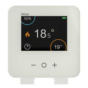 Thermostat connecté sans fil radio Zigbee SCHNEIDER Wiser - CCTFR6400