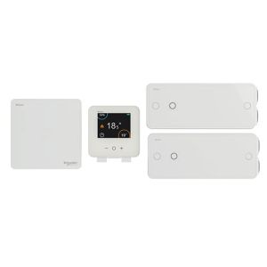 Kit thermostat connecté SCHNEIDER Wiser zigbee pour radiateur électrique - CCTFR6905