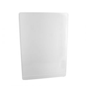 Porte Touch aluminium brossé pour panneau de contrôle et bloc de commande Resi9 - 13 modules