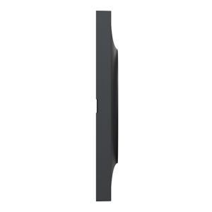 Plaque SCHNEIDER Odace Styl simple anthracite - S540702