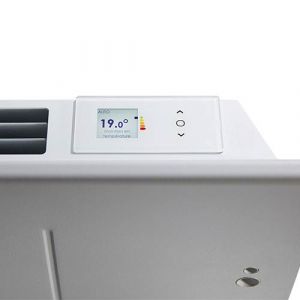 Thermostat du radiateur connecté chaleur douce horizontal blanc_x000D_