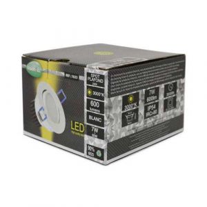 VISION-EL Spot LED orientable 7W avec alimentation électronique - Packaging_x000D_