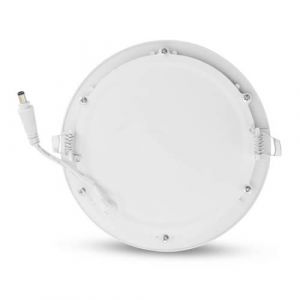 VISION EL Plafonnier LED rond blanc 12W diamètre 180 mm - Dos
