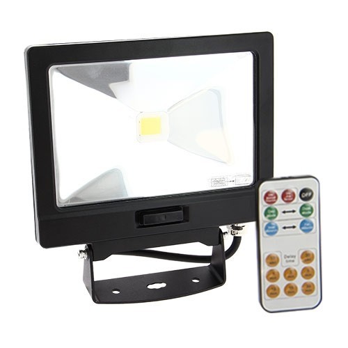 Projecteur Extérieur Led Extra Plat à Détection Avec Télécommande Projecteur Extérieur Led Extra Plat 30w à Détection Avec Télecommande Marche Forcée