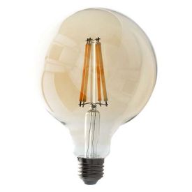 Ampoule LED ARLUX 3-Steps dimmable ambrée E27 Ø125 230V 6W(=80W) 720lm 2700K