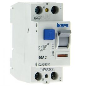 IKEPE Interrupteur différentiel 40A 30mA type AC 230V