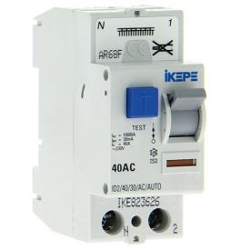IKEPE Interrupteur différentiel 40A 30mA type AC auto 230V