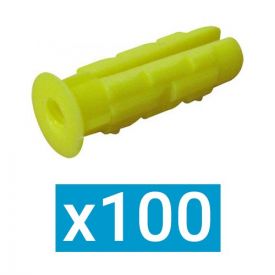 ING FIXATIONS Cheville tampon pour tous matériaux D6 - Boite de 100 - A170350