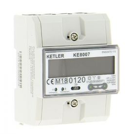 KETLER Compteur d'énergie 80A Tétra certifié MID - KE8007