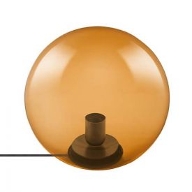 LEDVANCE Lampe à poser vintage 1906 bubble 230V E27 D250mm verre orange  - 217461
