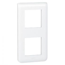 Plaque triple verticale Mosaic, LEGRAND, blanc | Leroy Merlin