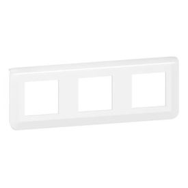 Plaque horizontale 4 modules LEGRAND Mosaic blanc EU - 277814L 123elec.com