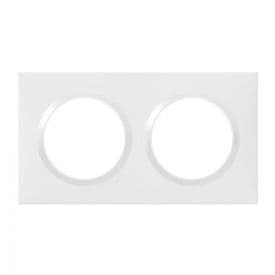 LEGRAND Dooxie Plaque double blanc - 600802