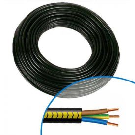 Câble électrique R2V 3G2.5mm² M/B/VJ - Couronne de 100m