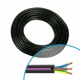 Câble électrique R02V 3G4² B/M/VJ - Couronne de 50m