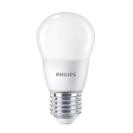 PHILIPS CorePro Ampoule LED E27 230V 7W(=60W) 806lm 2700K LEDluster sphérique - 313026