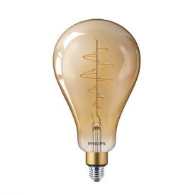 PHILIPS Vintage Ampoule LED filament dimmable E27 230V 6,5W(=40W) 470lm 2000K Giant or - 313767