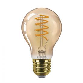 PHILIPS Vintage Ampoule LED filament dimmable E27 230V 4W(=25W) 250lm 2000K LEDbulb or - 315518